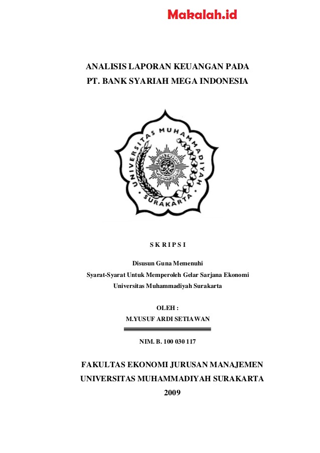 Makalah Manajemen Keuangan Syariah Pdf